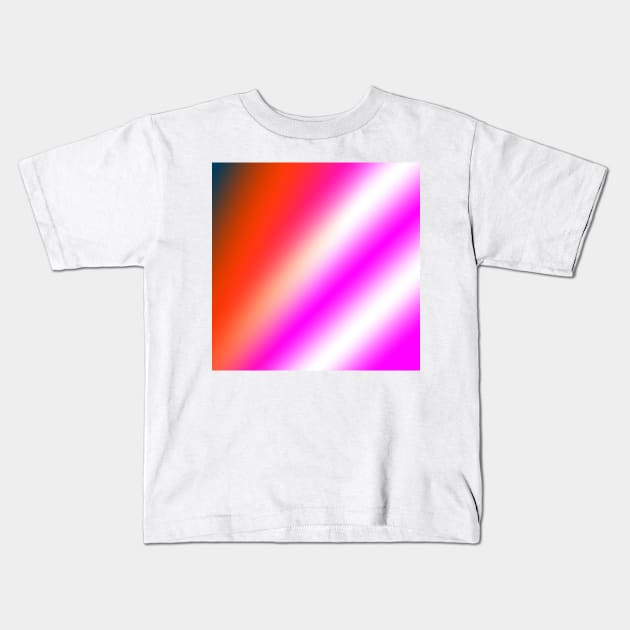 red blue pink white abstract texture Kids T-Shirt by Artistic_st